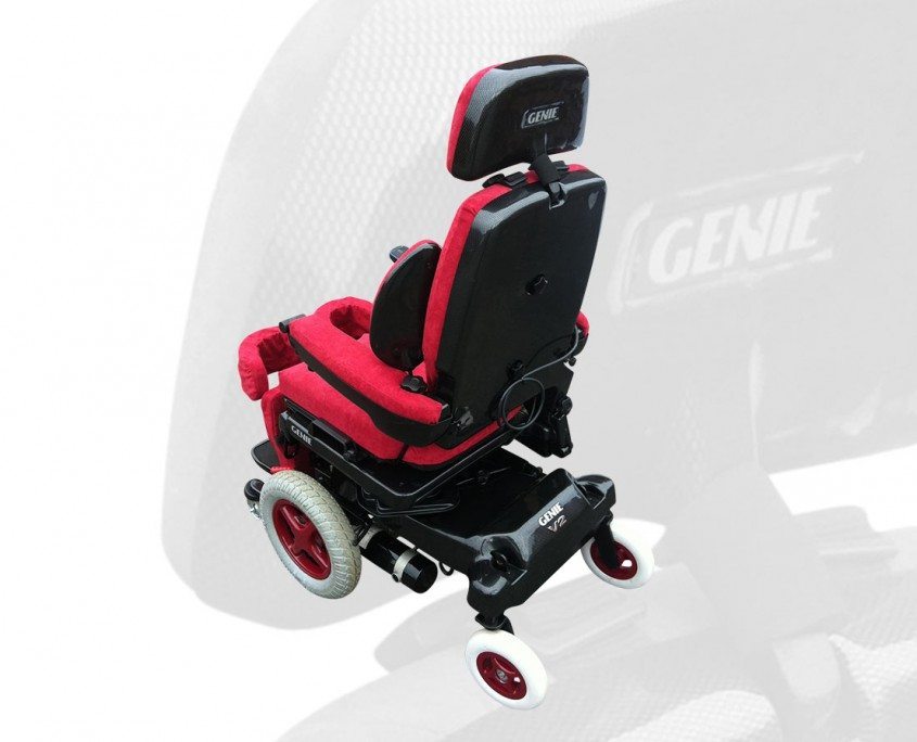 genie wheelchairs red 18